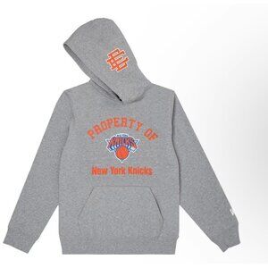 Eric Emanuel X‎ New Era EE22 NBA New York Knicks Gray Hoodie Size L